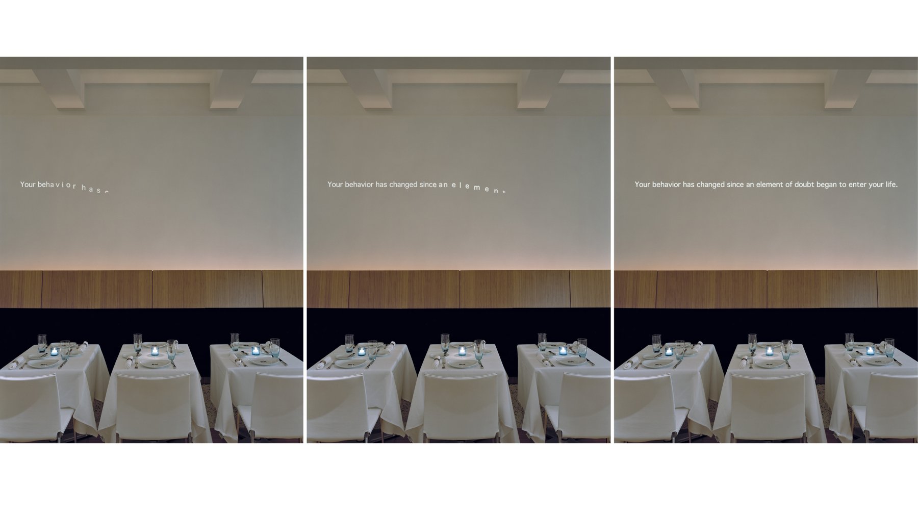 RK Text Installation - Art in Architecture | Ferris Architects